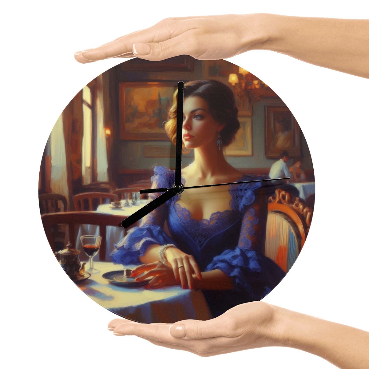 MDF Wall Clock (Made in USA) - Gregg Acini Adoree Designs - Wall Clock