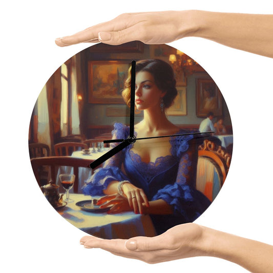 MDF Wall Clock (Made in USA) - Gregg Acini Adoree Designs - Wall Clock