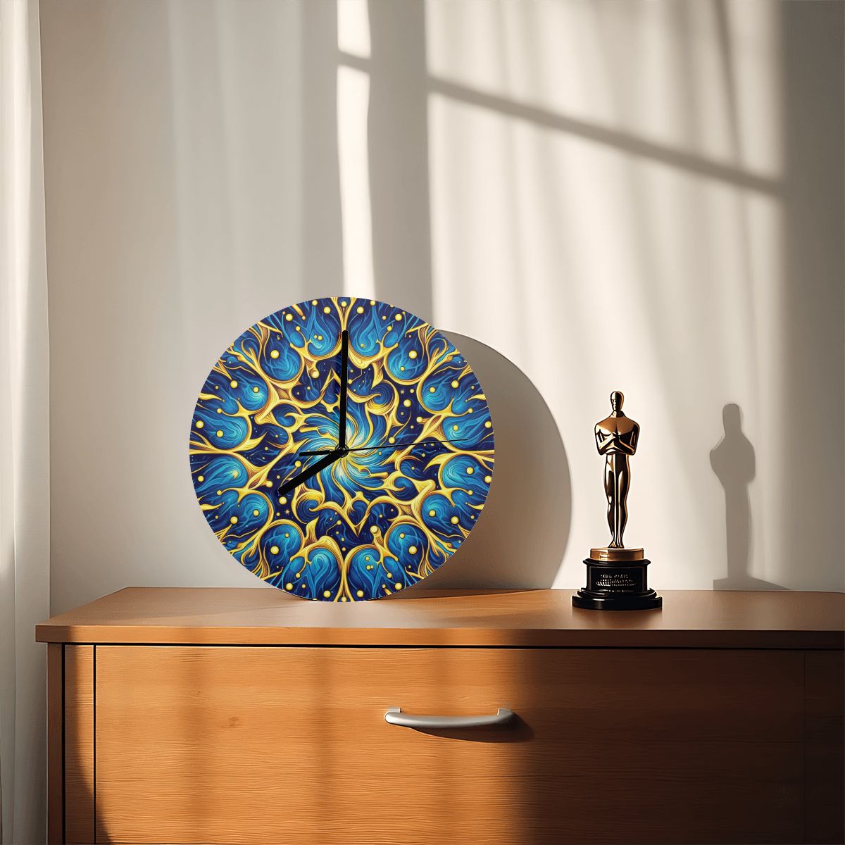 MDF Wall Clock (Made in USA) - Gregg Acini Adoree Designs - Wall Clock