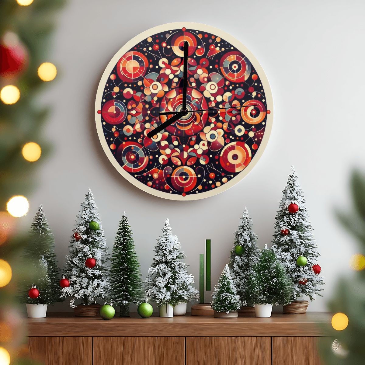 MDF Wall Clock (Made in USA) - Gregg Acini Adoree Designs - Wall Clock