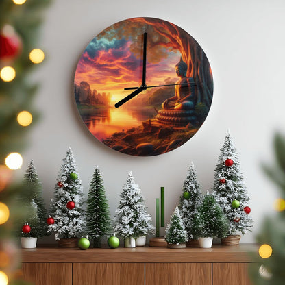 MDF Wall Clock (Made in USA) - Gregg Acini Adoree Designs - Wall Clock