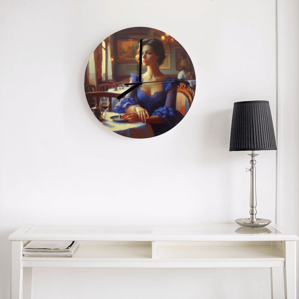 MDF Wall Clock (Made in USA) - Gregg Acini Adoree Designs - Wall Clock