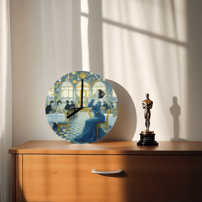 MDF Wall Clock (Made in USA) - Gregg Acini Adoree Designs - Wall Clock