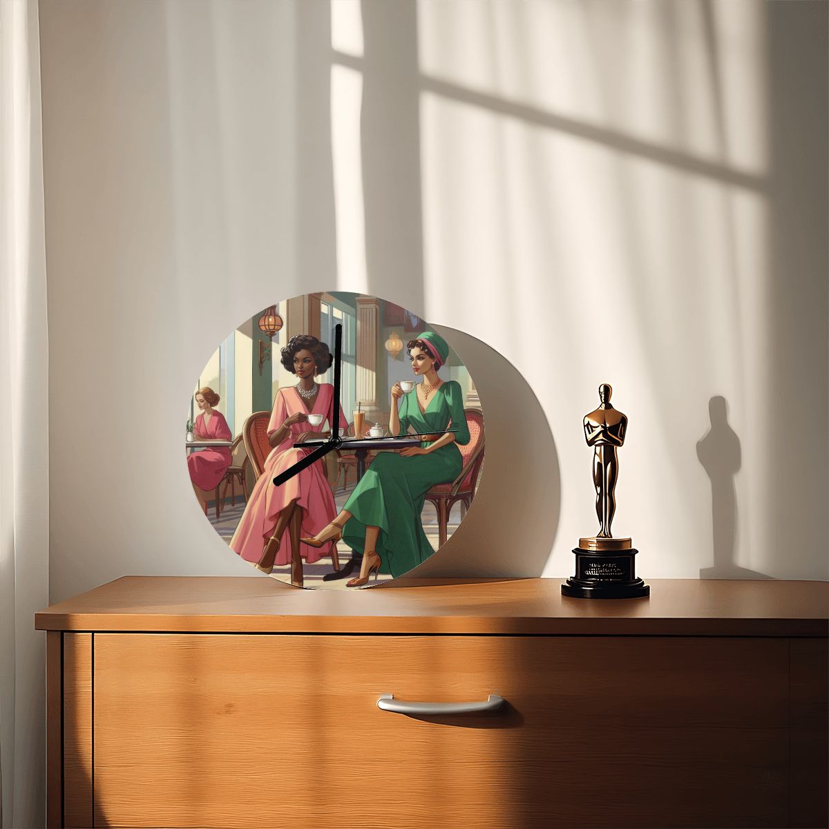 MDF Wall Clock (Made in USA) - Gregg Acini Adoree Designs - Wall Clock