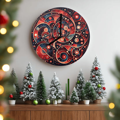 MDF Wall Clock (Made in USA) - Gregg Acini Adoree Designs - Wall Clock