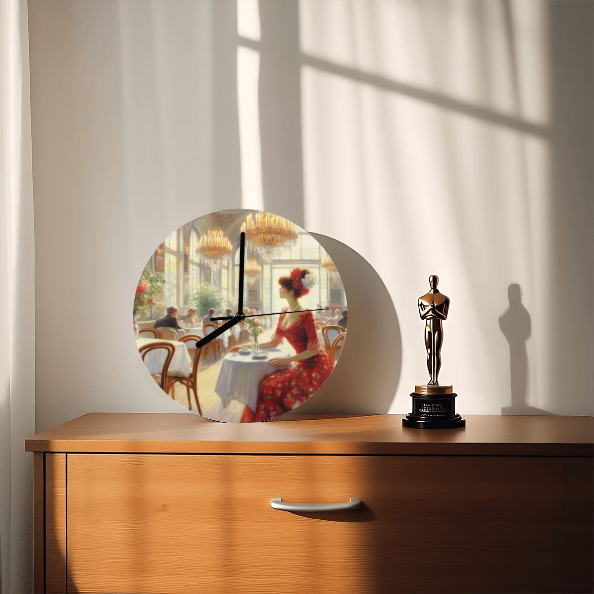 MDF Wall Clock (Made in USA) - Gregg Acini Adoree Designs - Wall Clock