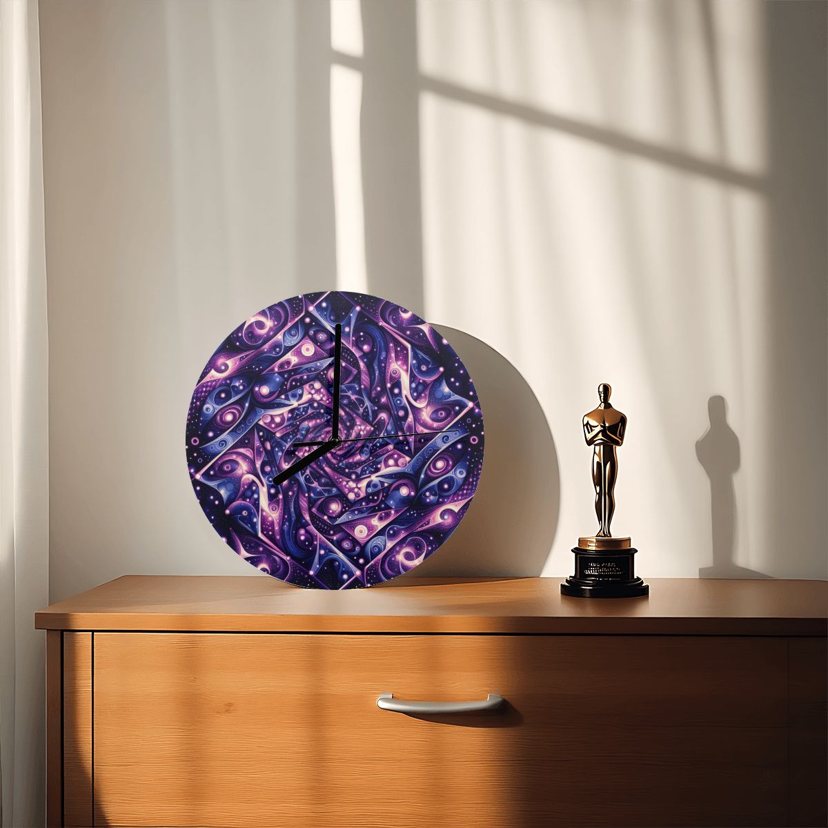 MDF Wall Clock (Made in USA) - Gregg Acini Adoree Designs - Wall Clock