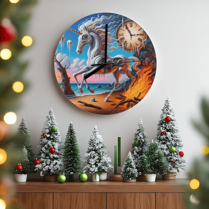 MDF Wall Clock (Made in USA) - Gregg Acini Adoree Designs - Wall Clock