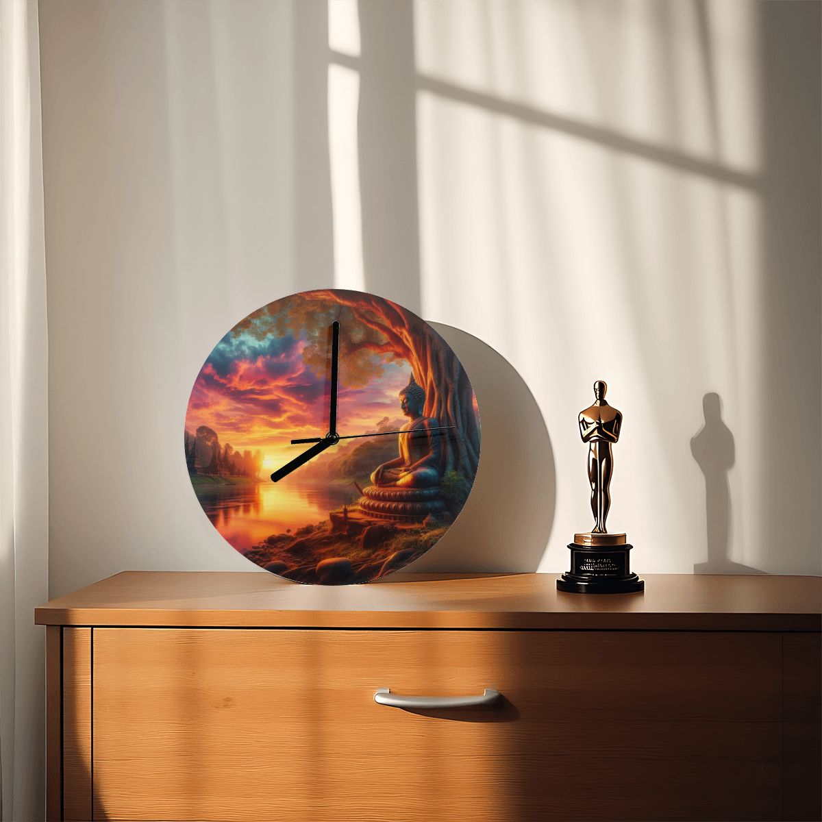 MDF Wall Clock (Made in USA) - Gregg Acini Adoree Designs - Wall Clock