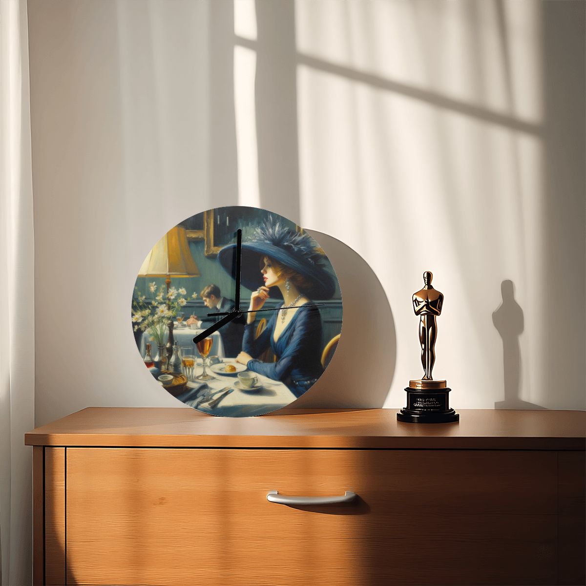 MDF Wall Clock (Made in USA) - Gregg Acini Adoree Designs - Wall Clock