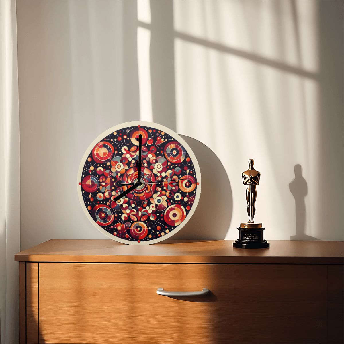 MDF Wall Clock (Made in USA) - Gregg Acini Adoree Designs - Wall Clock