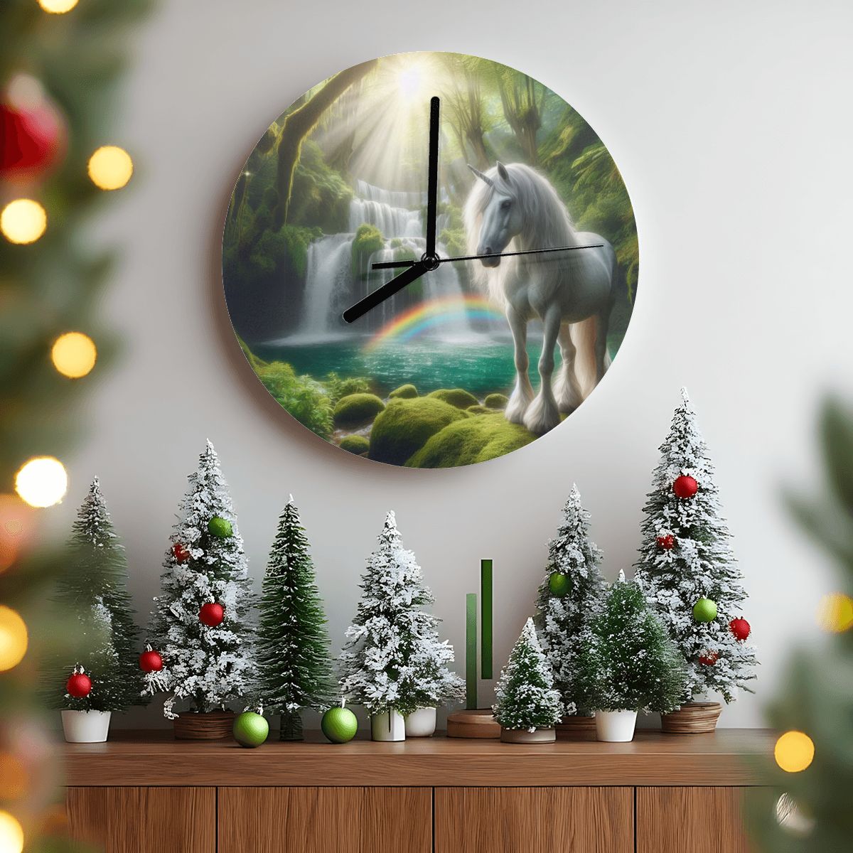 MDF Wall Clock (Made in USA) - Gregg Acini Adoree Designs - Wall Clock