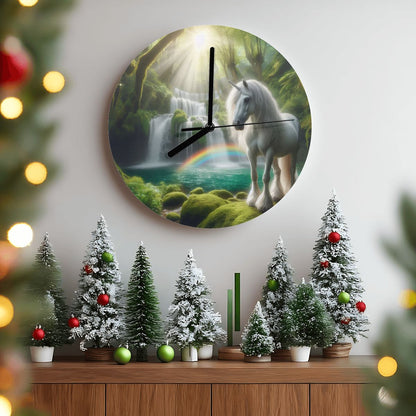 MDF Wall Clock (Made in USA) - Gregg Acini Adoree Designs - Wall Clock