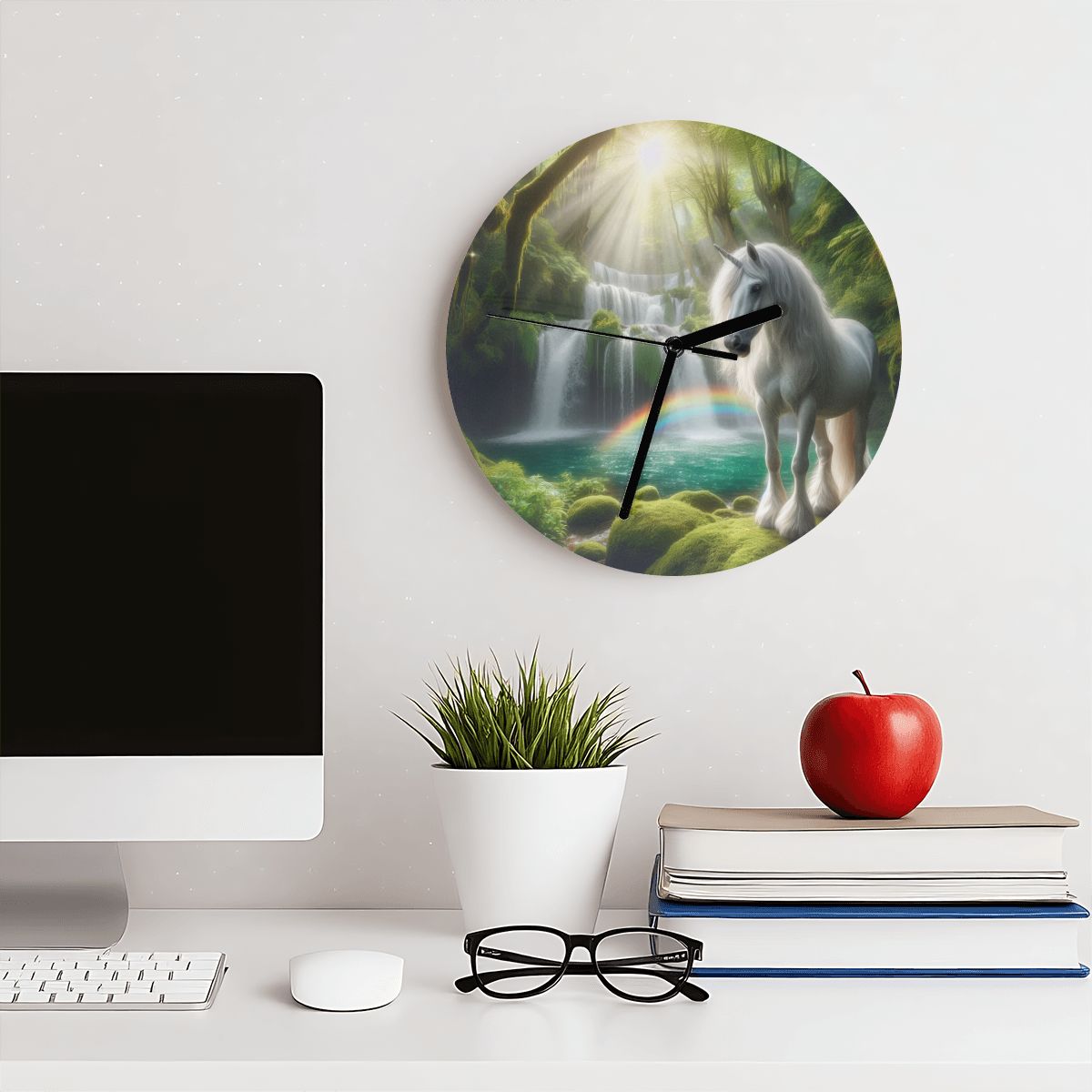 MDF Wall Clock (Made in USA) - Gregg Acini Adoree Designs - Wall Clock