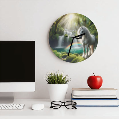 MDF Wall Clock (Made in USA) - Gregg Acini Adoree Designs - Wall Clock