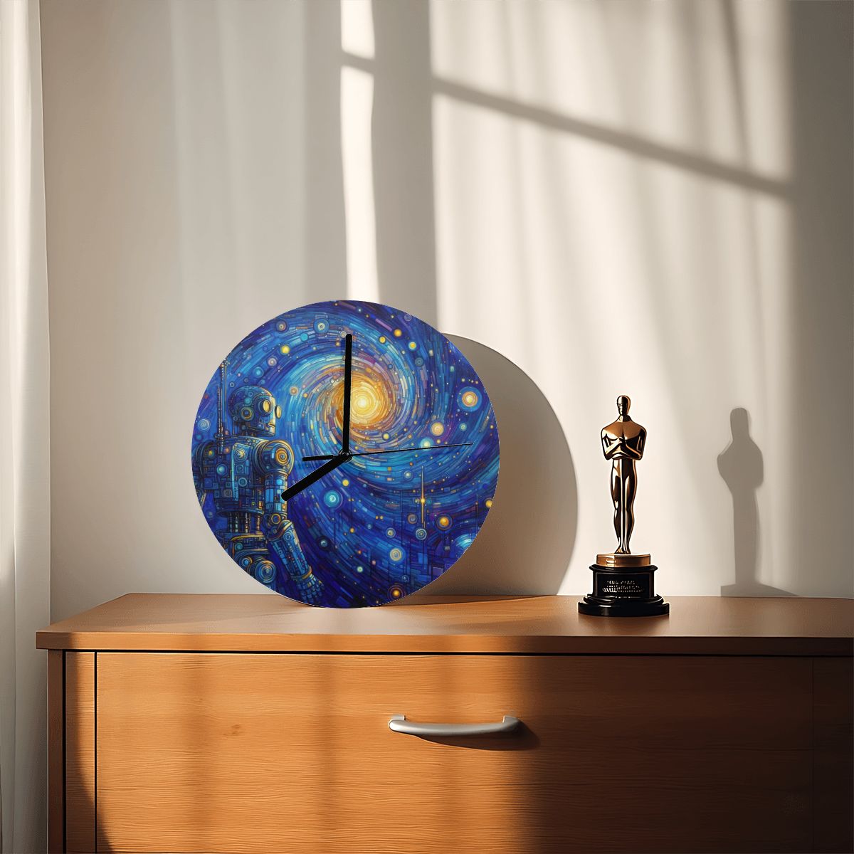 MDF Wall Clock (Made in USA) - Gregg Acini Adoree Designs - Wall Clock