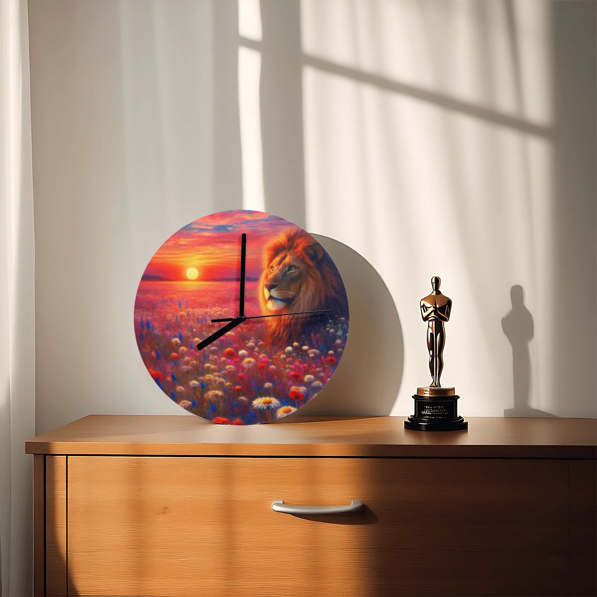 MDF Wall Clock (Made in USA) - Gregg Acini Adoree Designs - Wall Clock