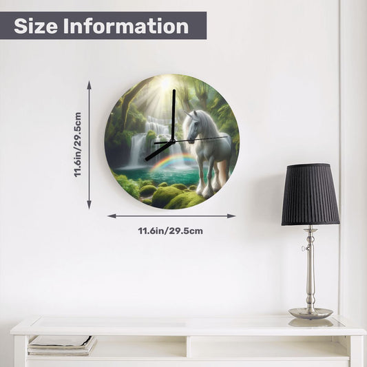 MDF Wall Clock (Made in USA) - Gregg Acini Adoree Designs - Wall Clock