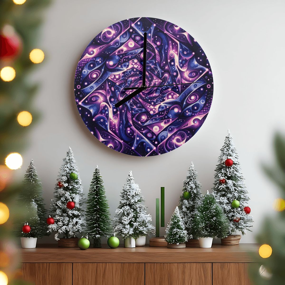 MDF Wall Clock (Made in USA) - Gregg Acini Adoree Designs - Wall Clock