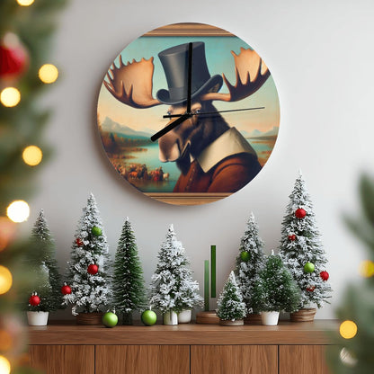 MDF Wall Clock (Made in USA) - Gregg Acini Adoree Designs - Wall Clock