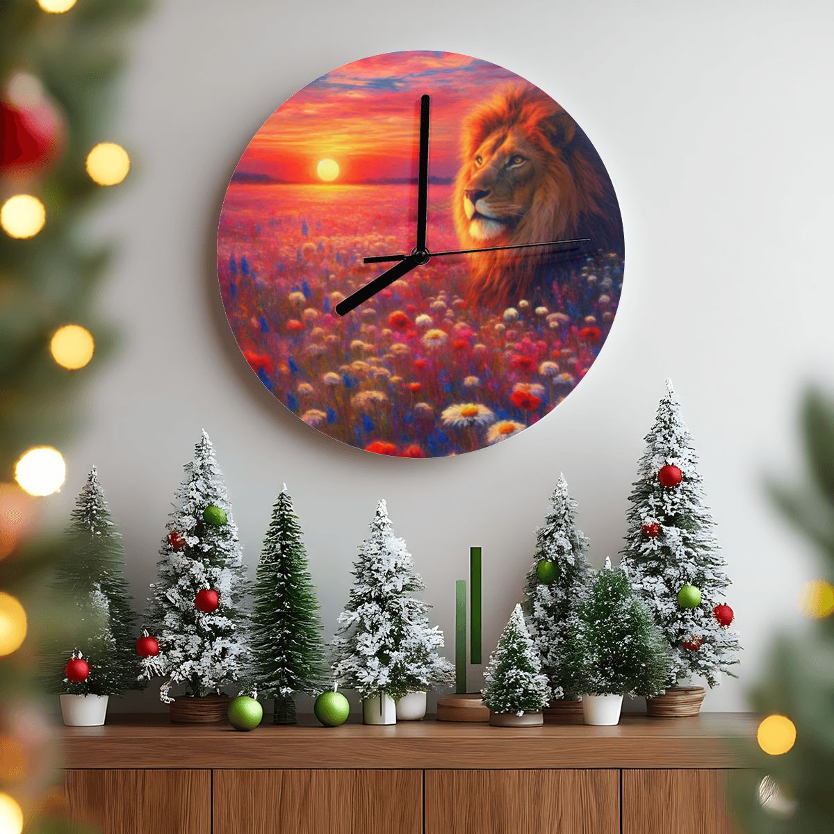 MDF Wall Clock (Made in USA) - Gregg Acini Adoree Designs - Wall Clock