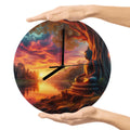 MDF Wall Clock (Made in USA) - Gregg Acini Adoree Designs - Wall Clock