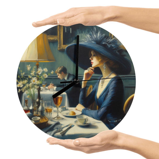 MDF Wall Clock (Made in USA) - Gregg Acini Adoree Designs - Wall Clock