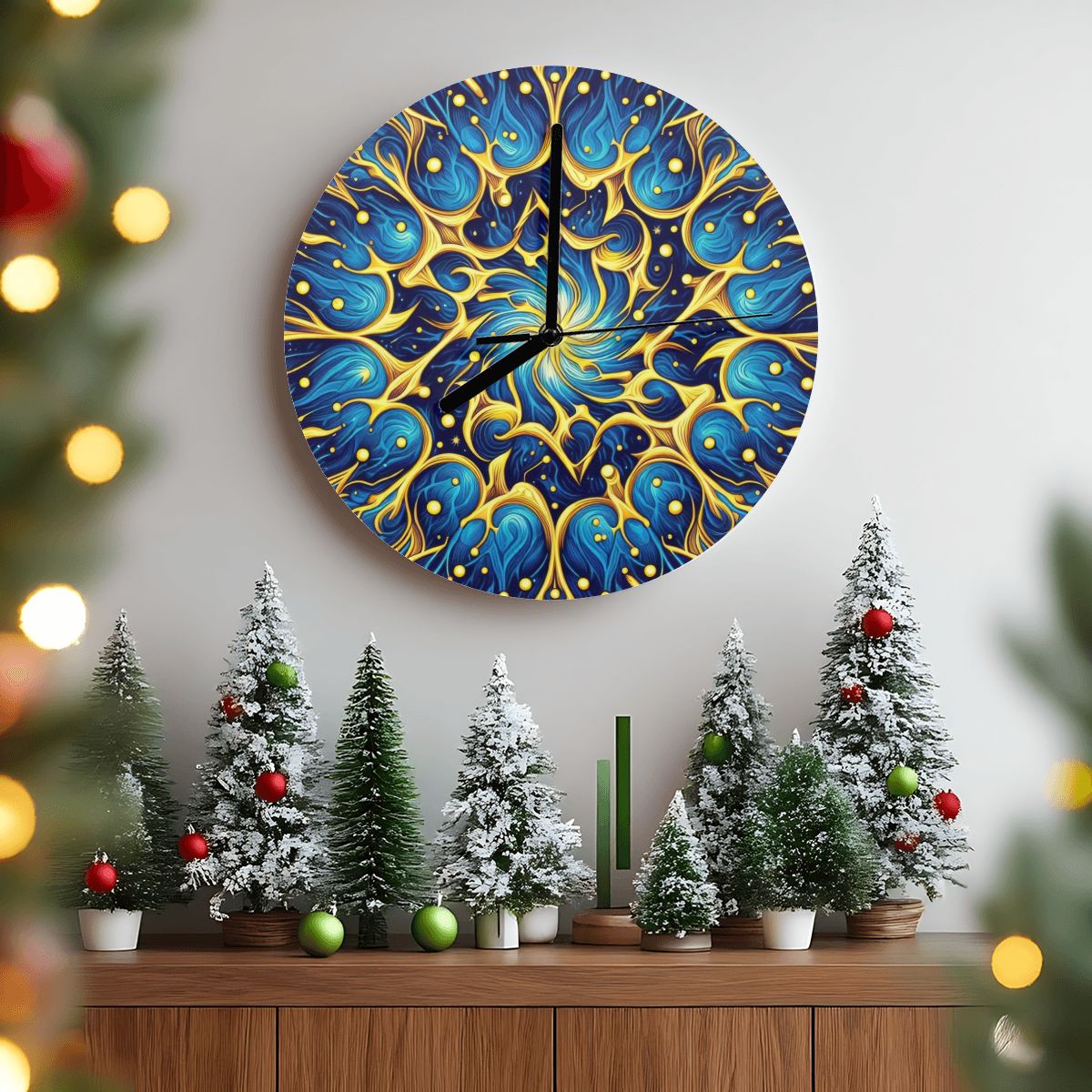 MDF Wall Clock (Made in USA) - Gregg Acini Adoree Designs - Wall Clock