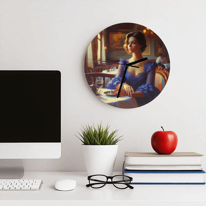 MDF Wall Clock (Made in USA) - Gregg Acini Adoree Designs - Wall Clock