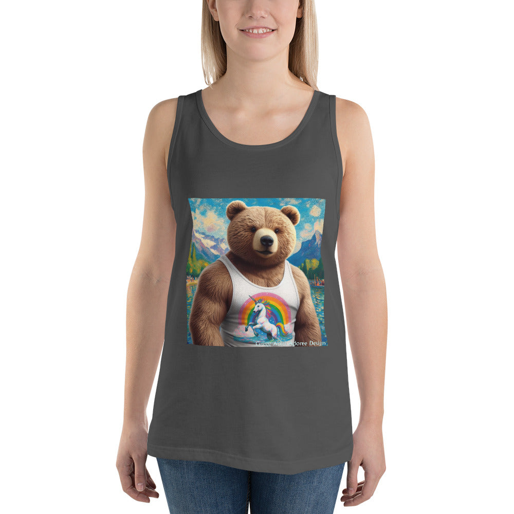 Proud Bear1 Tank Top by Gregg Acini Adoree Designs