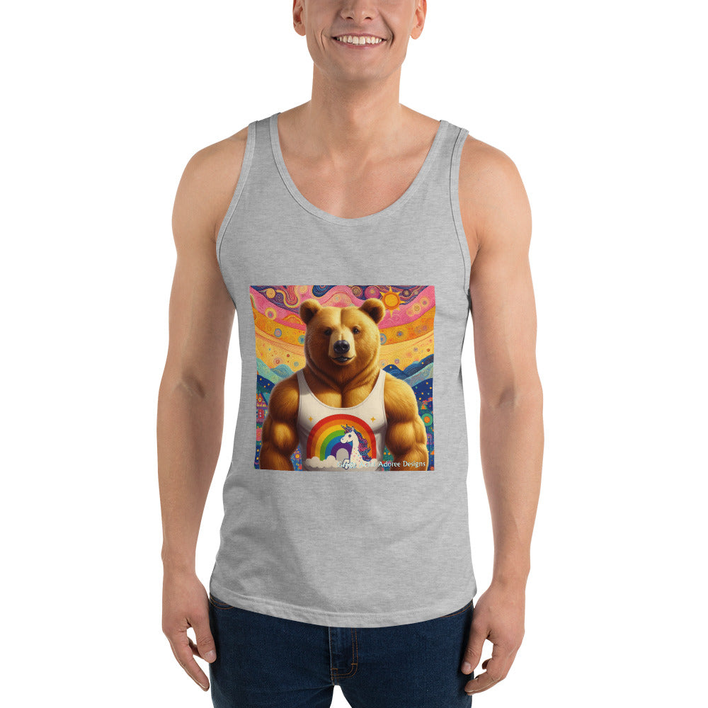 Proud Bear2 Men's Tank Top by Gregg Acini Adoree Designs