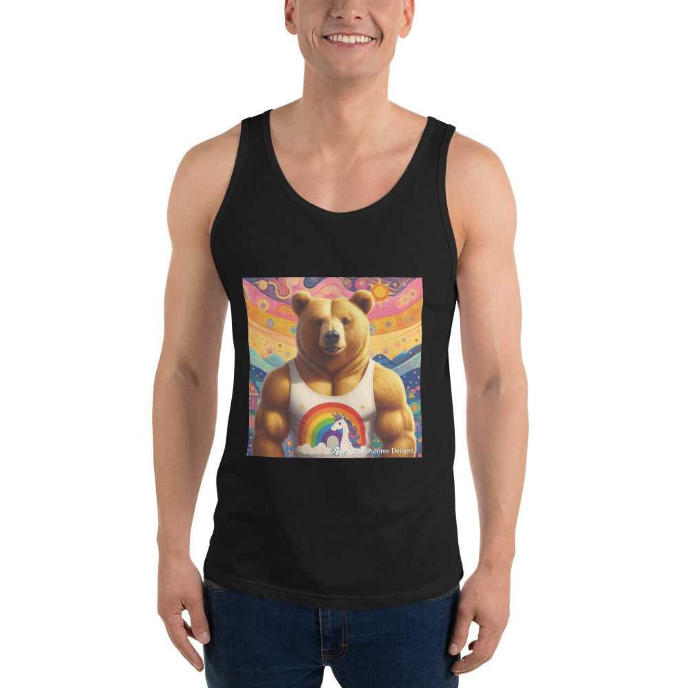 Proud Bear2 Men's Tank Top by Gregg Acini Adoree Designs