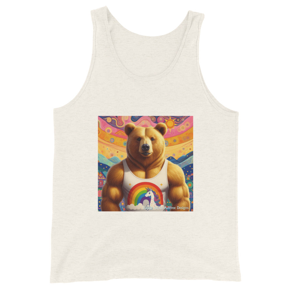 Proud Bear2 Men's Tank Top by Gregg Acini Adoree Designs