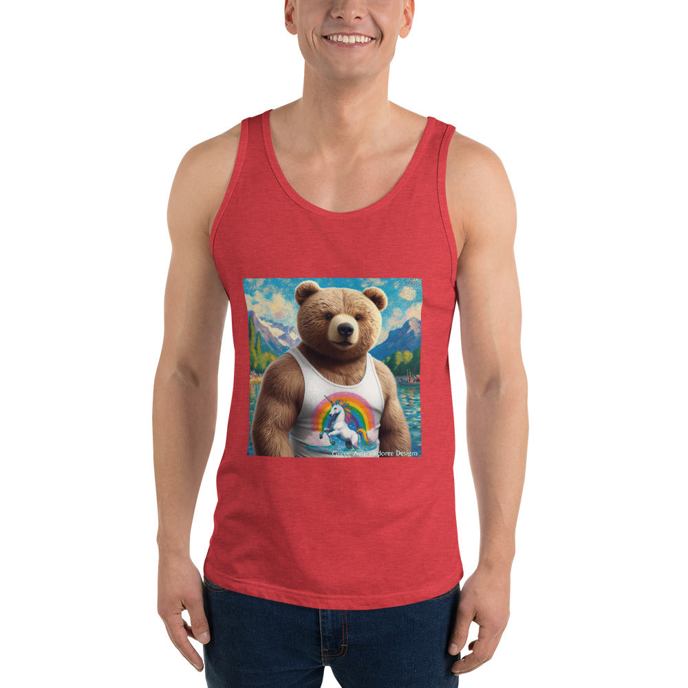 Proud Bear1 Tank Top by Gregg Acini Adoree Designs