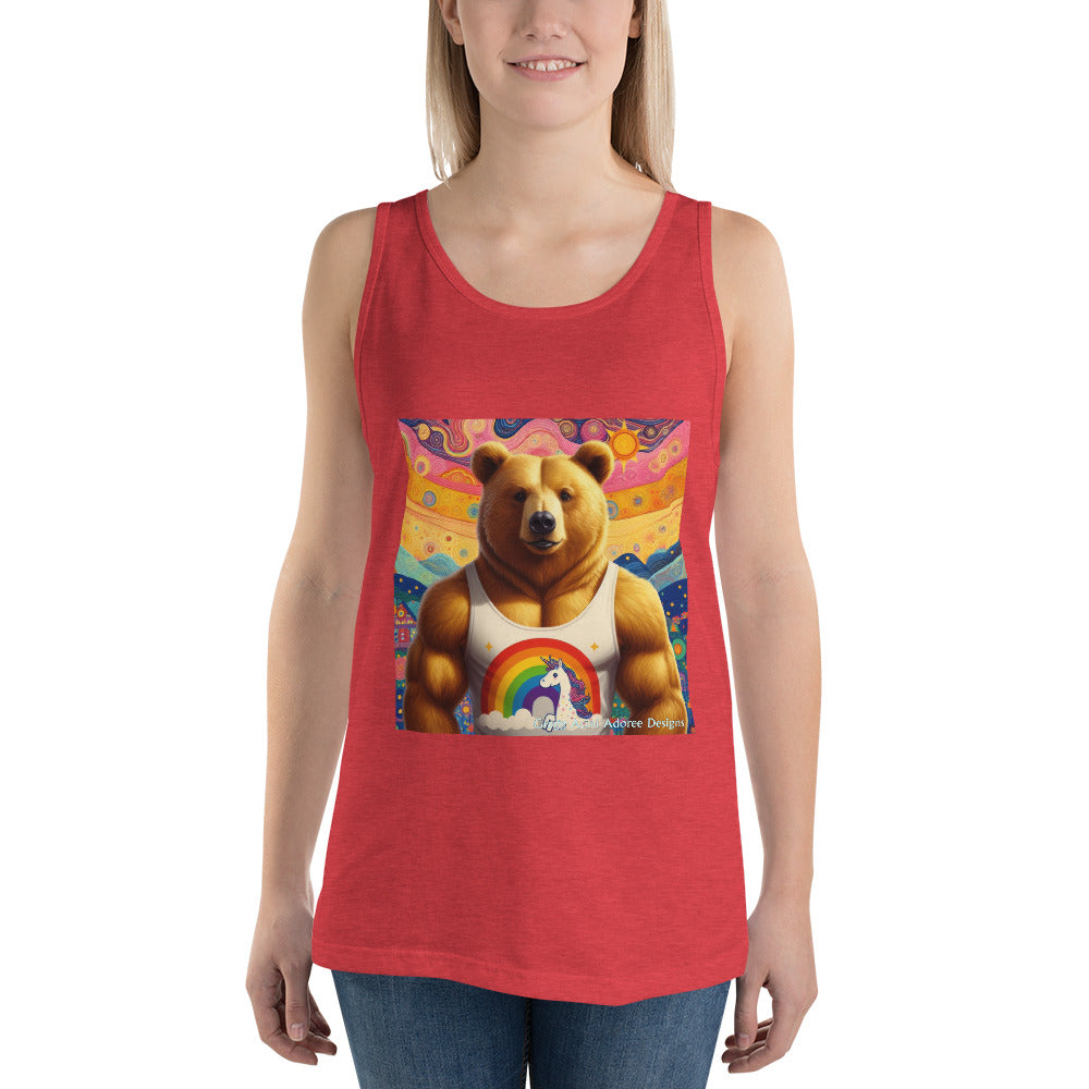 Proud Bear2 Men's Tank Top by Gregg Acini Adoree Designs