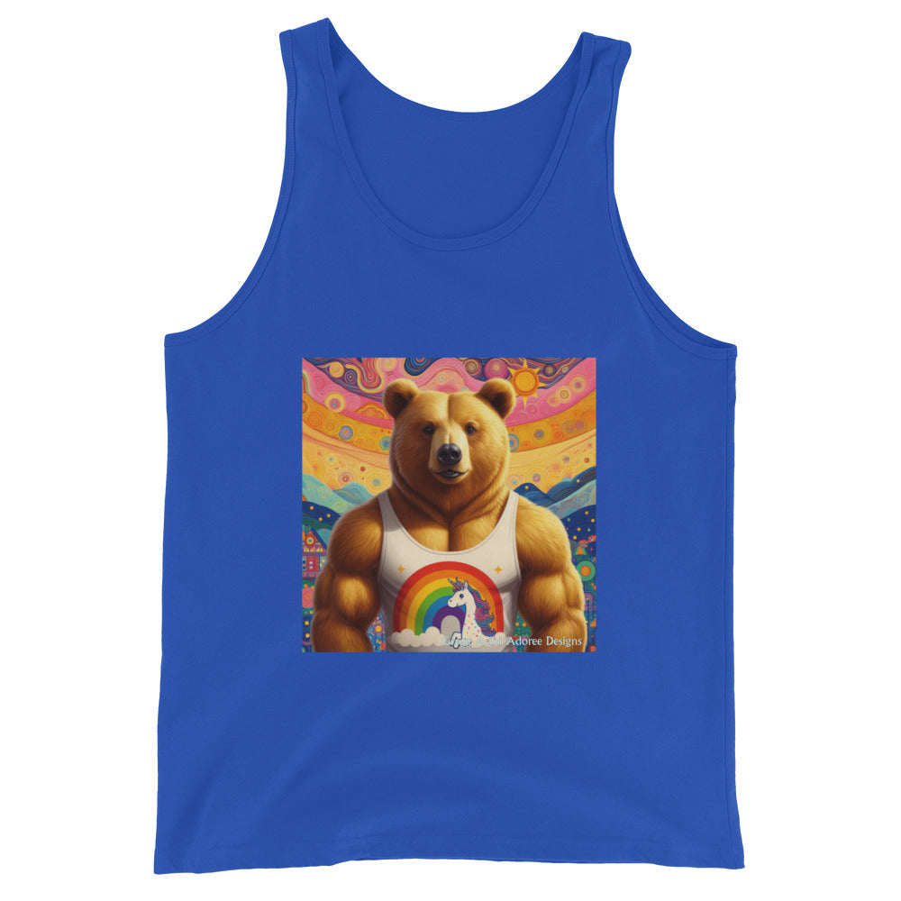 Proud Bear2 Men's Tank Top by Gregg Acini Adoree Designs