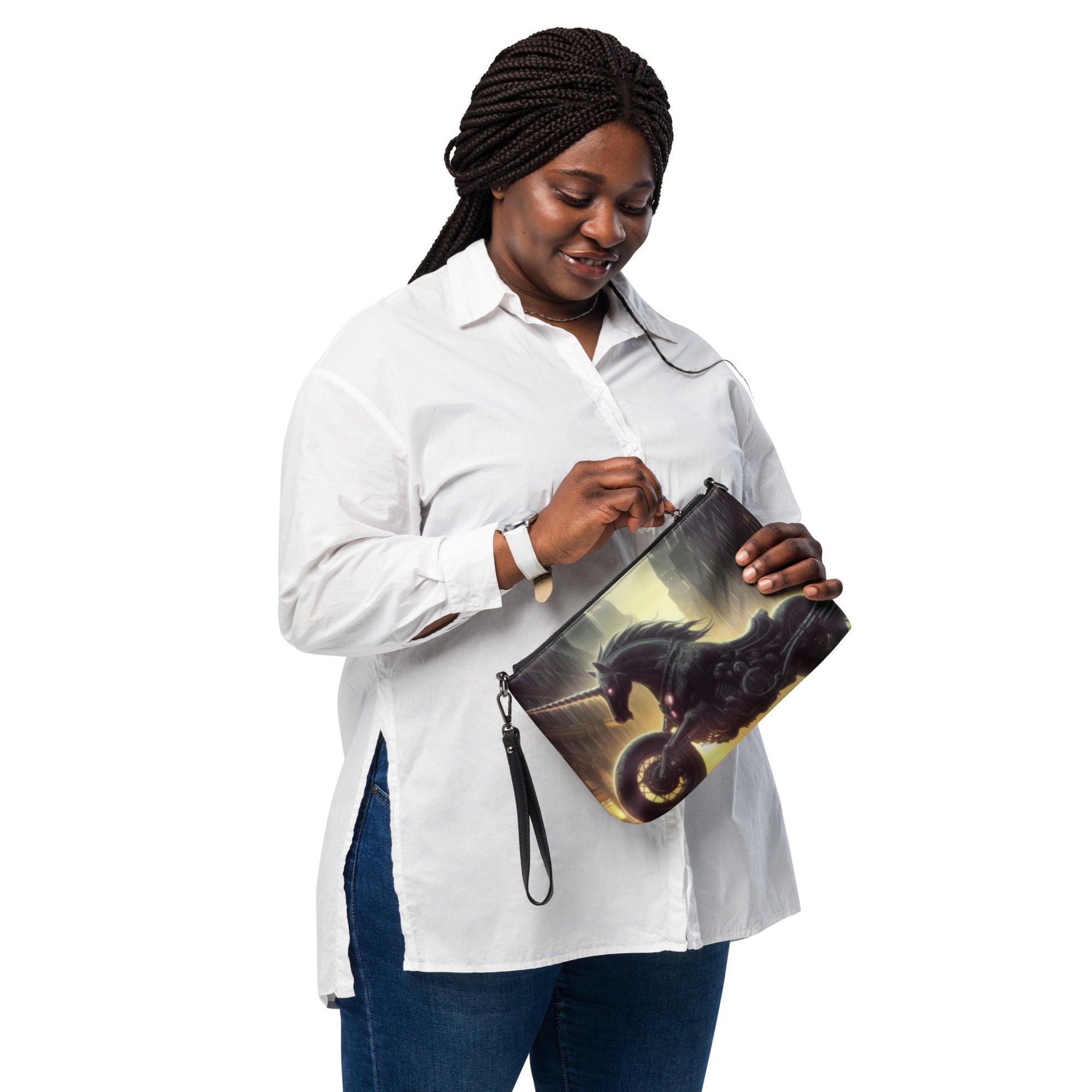 Motorcycle Unicorn Crossbody bag - Gregg Acini Adoree Designs - Handbag