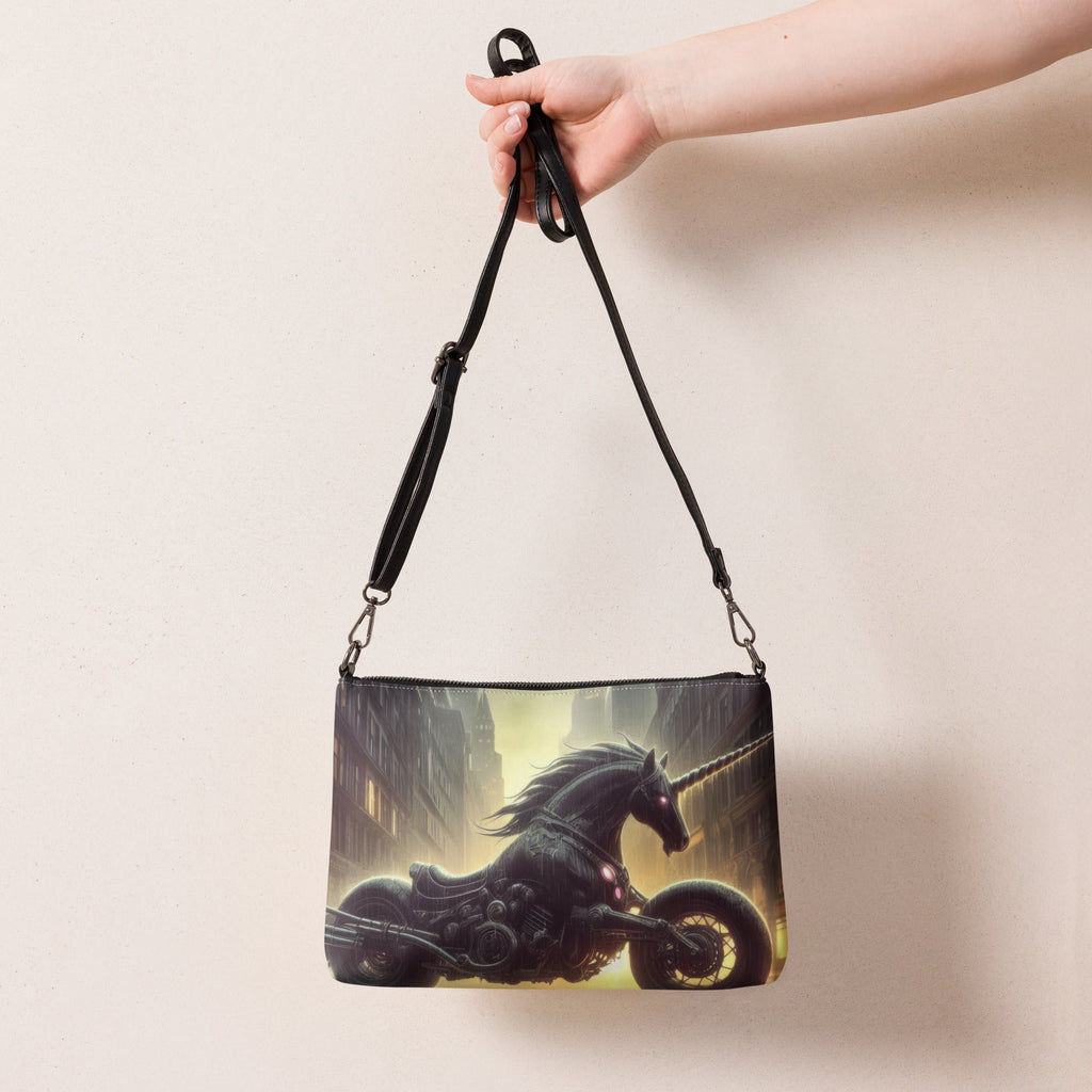 Motorcycle Unicorn Crossbody bag - Gregg Acini Adoree Designs - Handbag