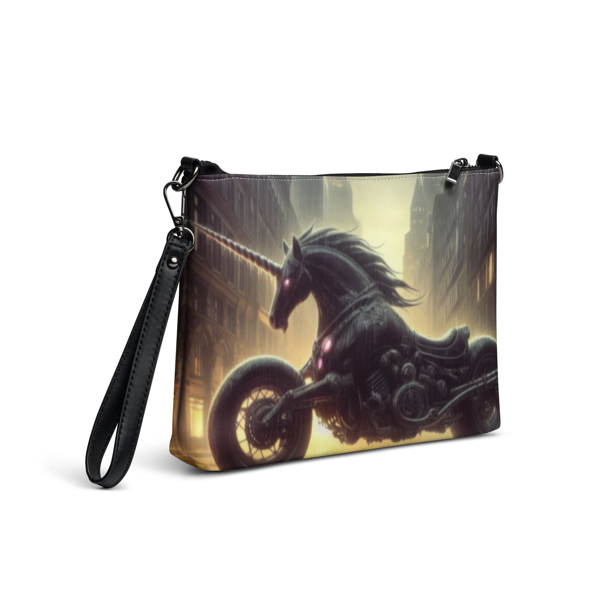 Motorcycle Unicorn Crossbody bag - Gregg Acini Adoree Designs - Handbag