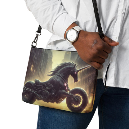 Motorcycle Unicorn Crossbody bag - Gregg Acini Adoree Designs - Handbag