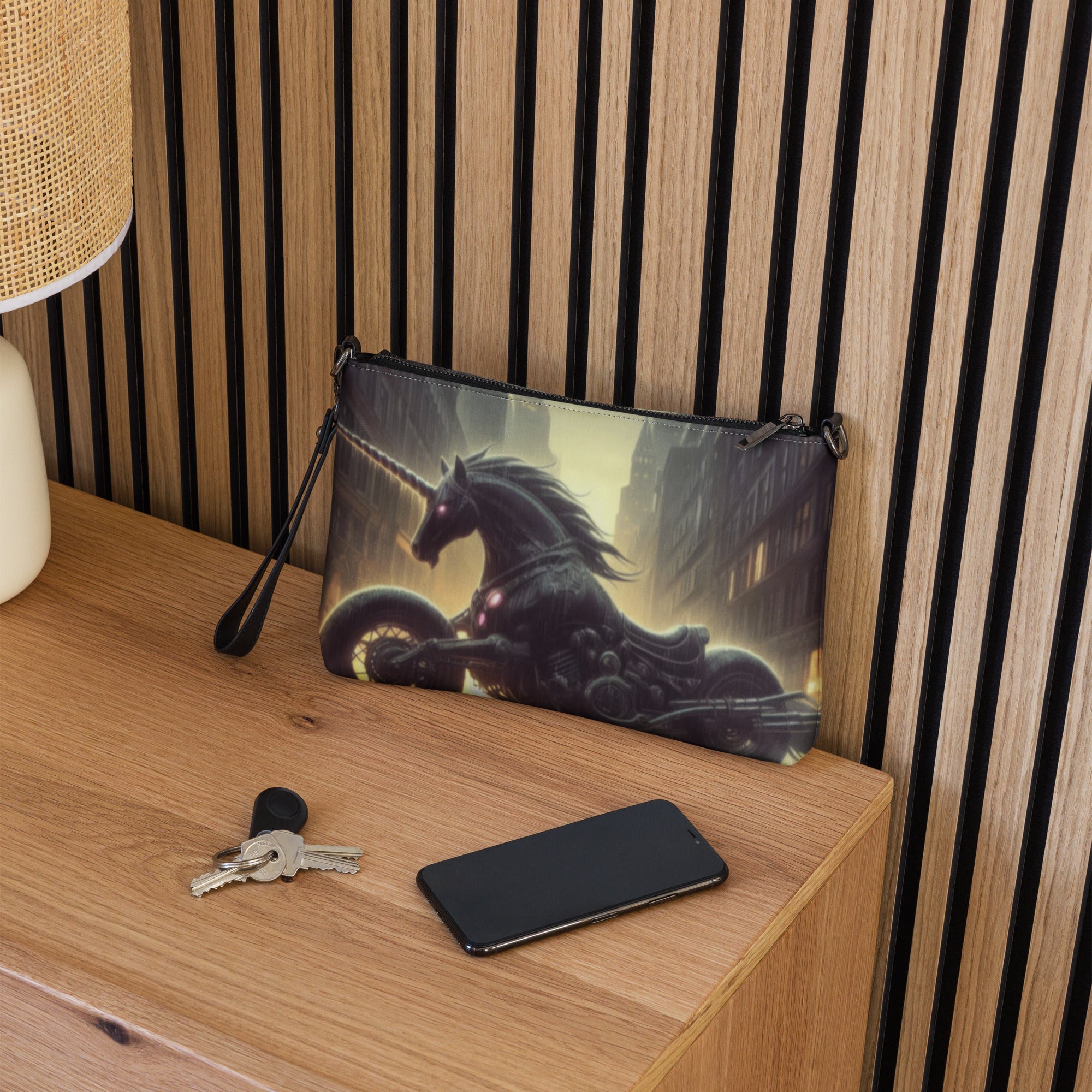 Motorcycle Unicorn Crossbody bag - Gregg Acini Adoree Designs - Handbag