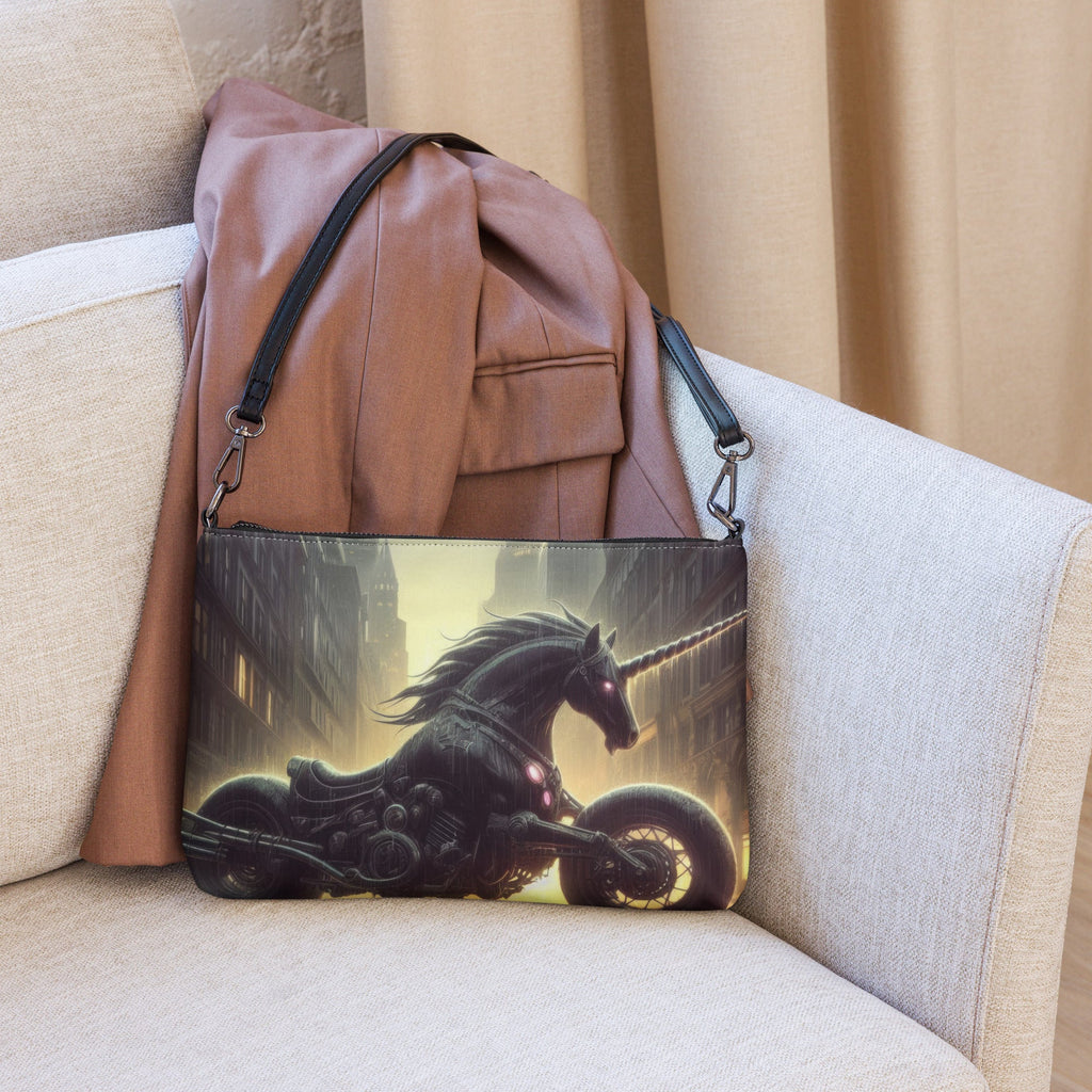 Motorcycle Unicorn Crossbody bag - Gregg Acini Adoree Designs - Handbag