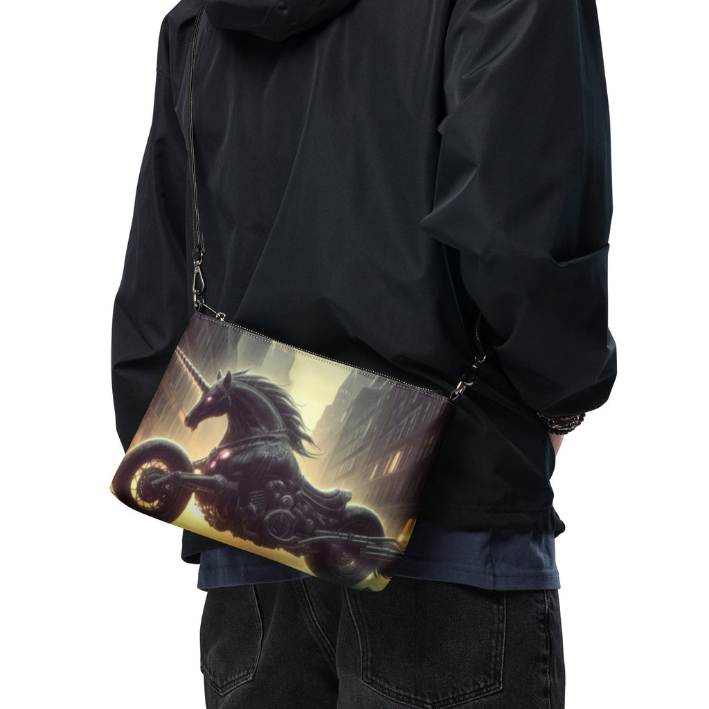 Motorcycle Unicorn Crossbody bag - Gregg Acini Adoree Designs - Handbag