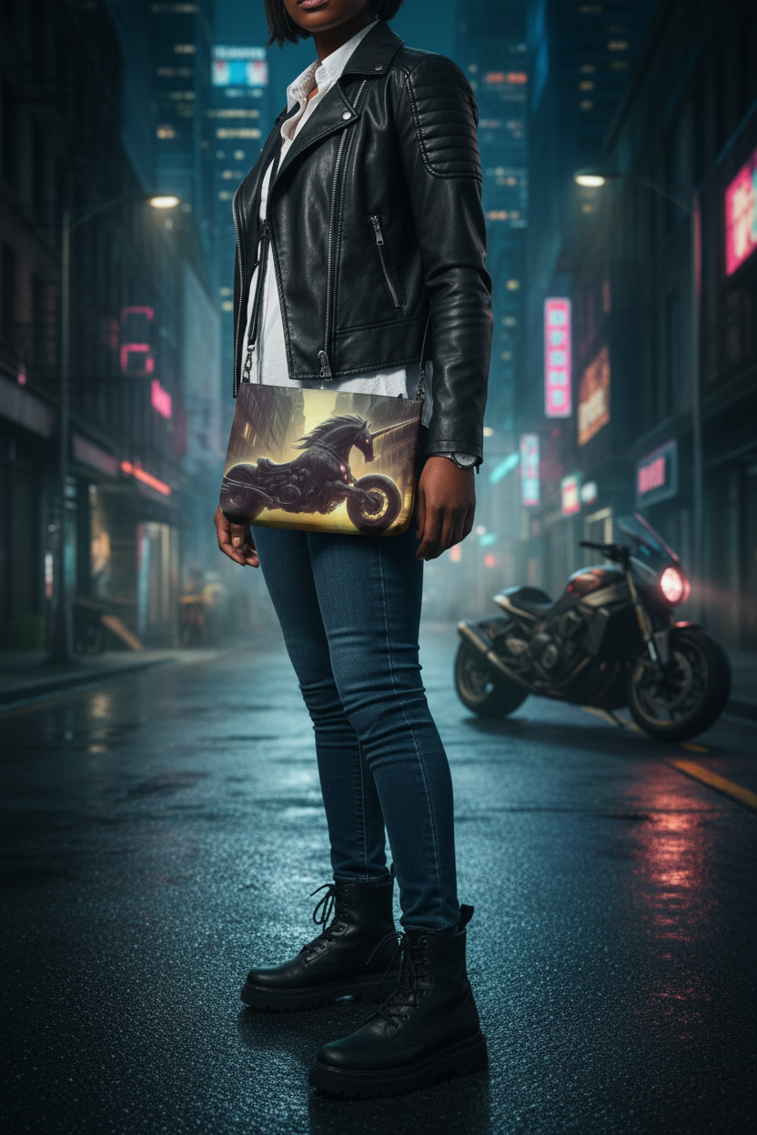 Motorcycle Unicorn Crossbody Lifestyle