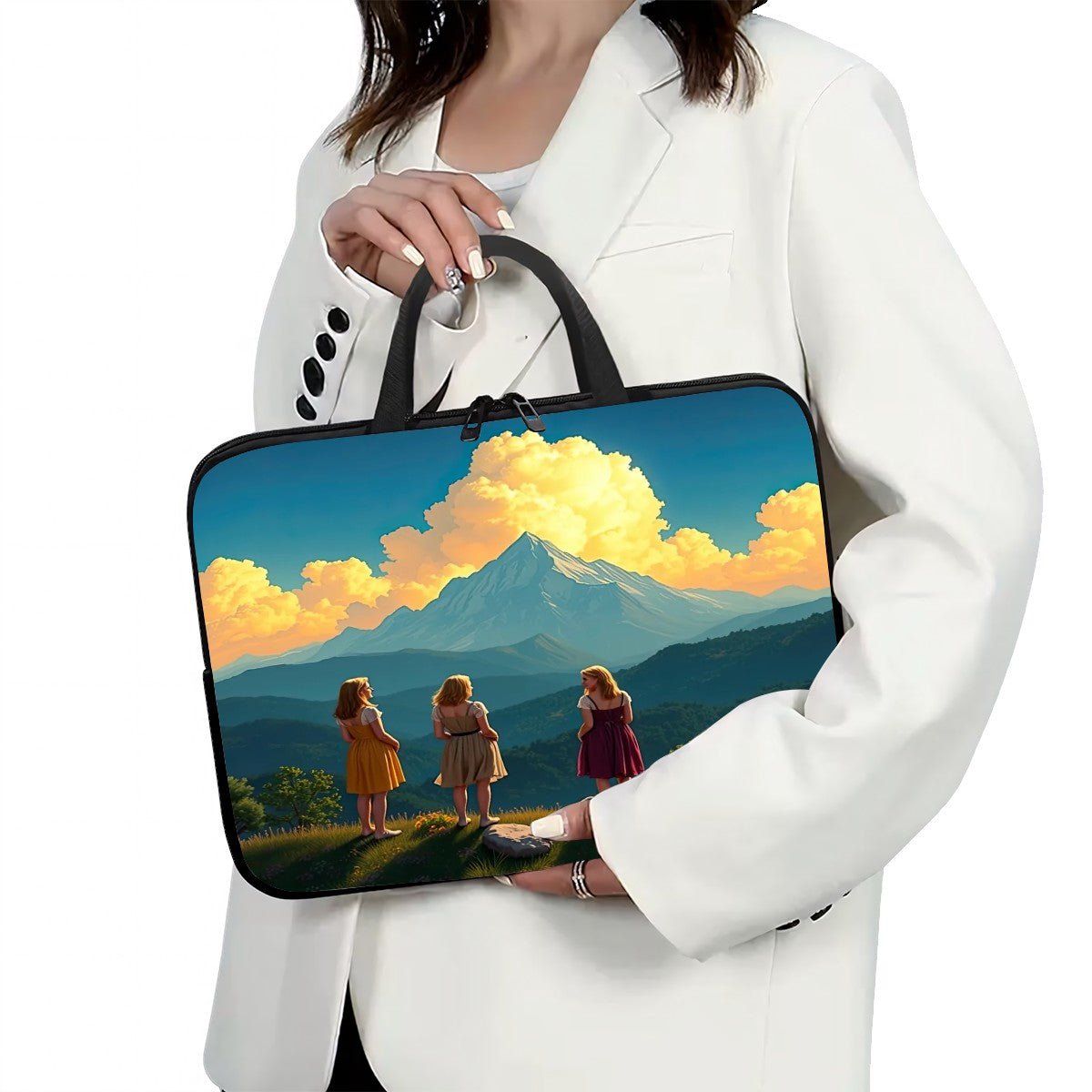 Mountain Overlook Laptop Bag - Gregg Acini Adoree Designs - Computer Bag