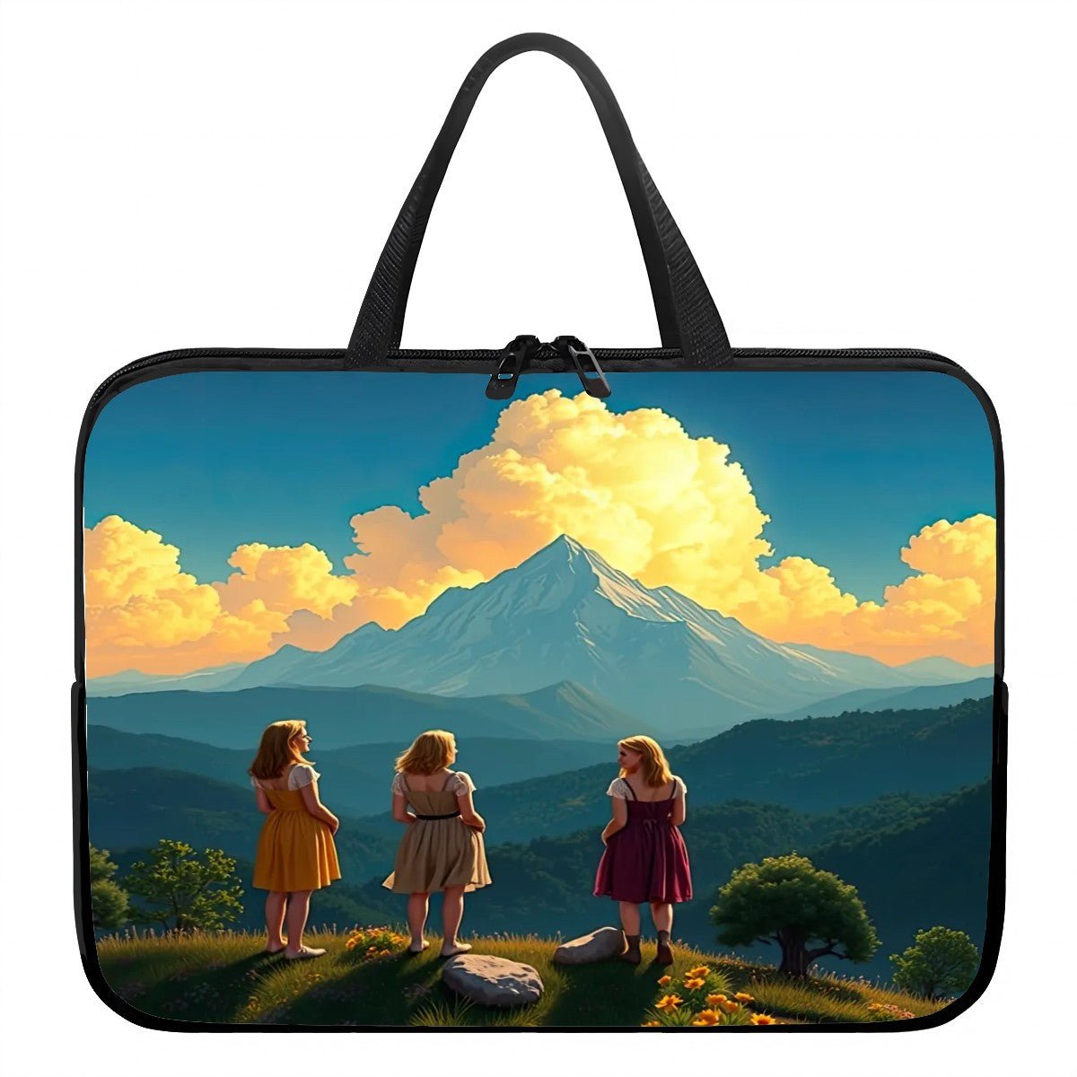 Mountain Overlook Laptop Bag - Gregg Acini Adoree Designs - Computer Bag