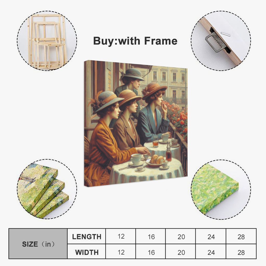 Observers 1:1 Ratio Canvas Painting - Gregg Acini Adoree Designs - Canvas