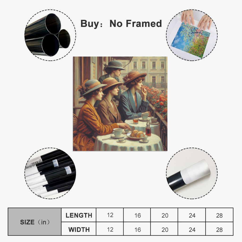 Observers 1:1 Ratio Canvas Painting - Gregg Acini Adoree Designs - Canvas