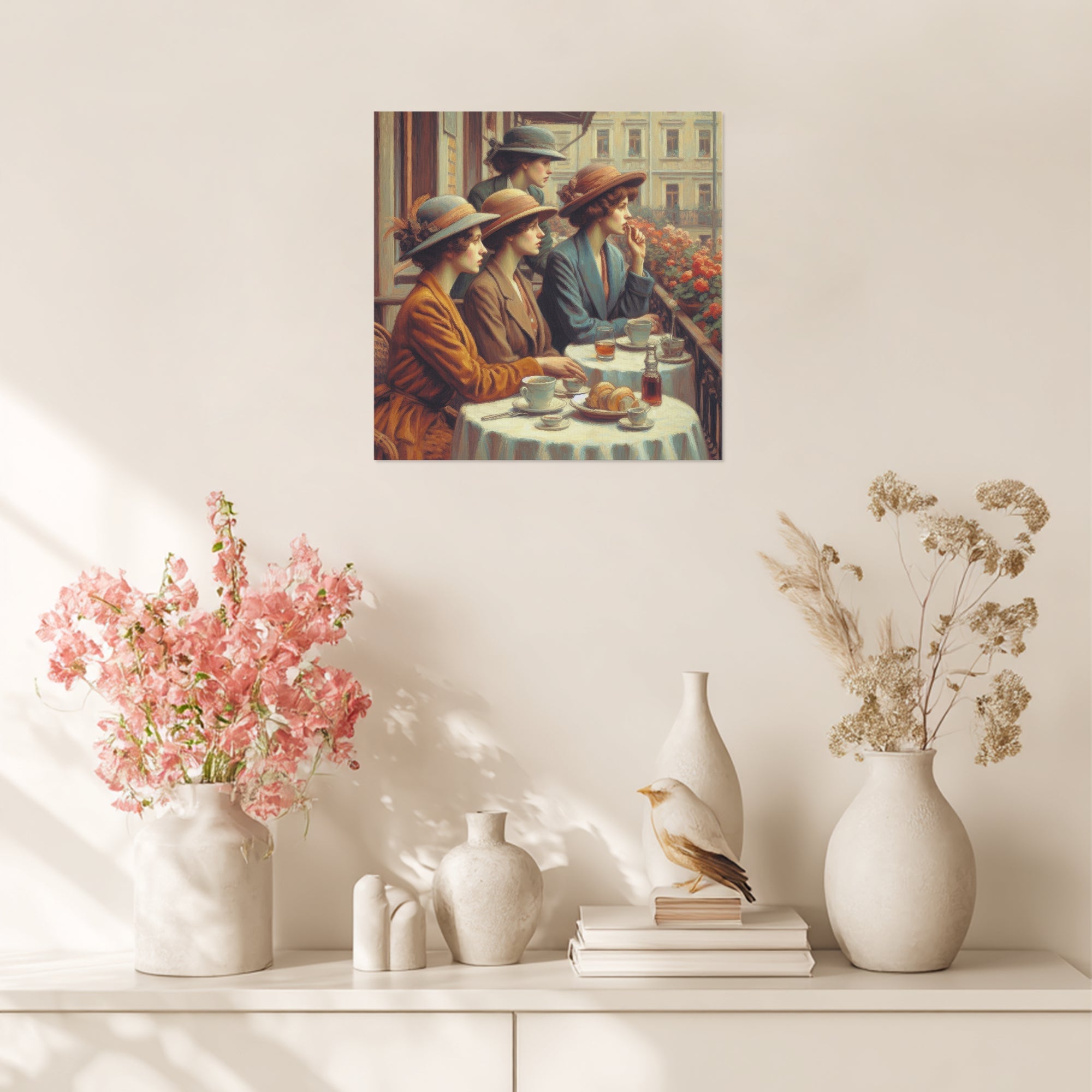 Observers 1:1 Ratio Canvas Painting - Gregg Acini Adoree Designs - Canvas