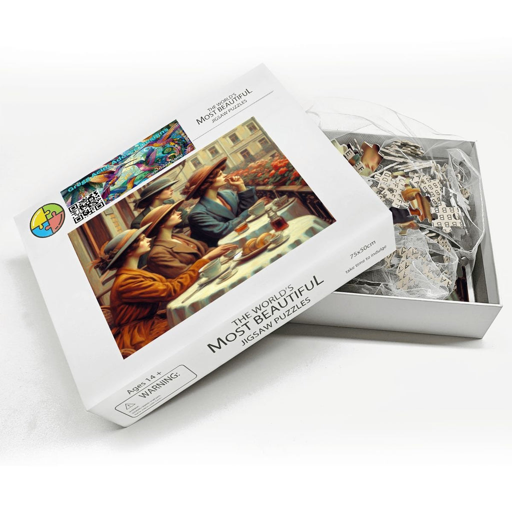 Observers Wooden Jigsaw Puzzles 1000 pcs - Gregg Acini Adoree Designs - Jigsaw Puzzle